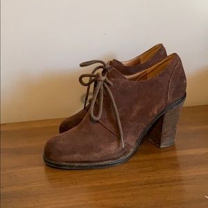 Brown booties